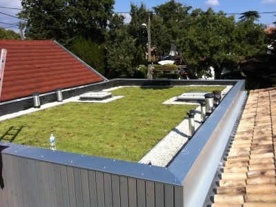 Étanchéité EPDM et végétalisation de toiture Taussat Lanton